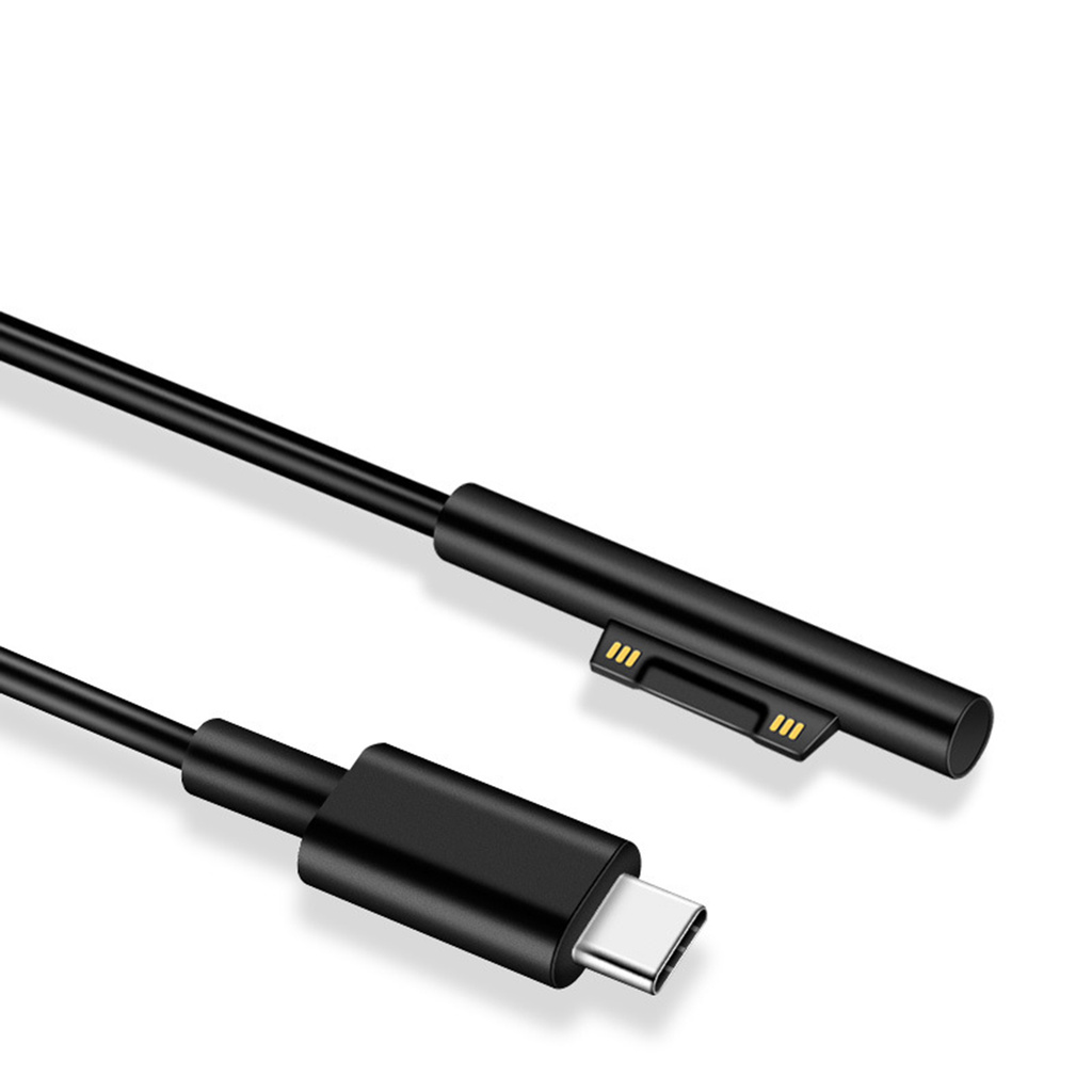 Dây Cáp Sạc 3a Type-C 1 / 1.5 / 1.8m Cho Máy Tính Bảng Surface Pro 3 / 4 / 5 / 6