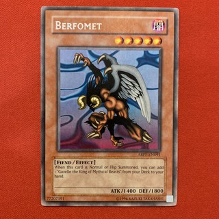 [Thẻ Bài Yugioh Chính Hãng] Berfomet
