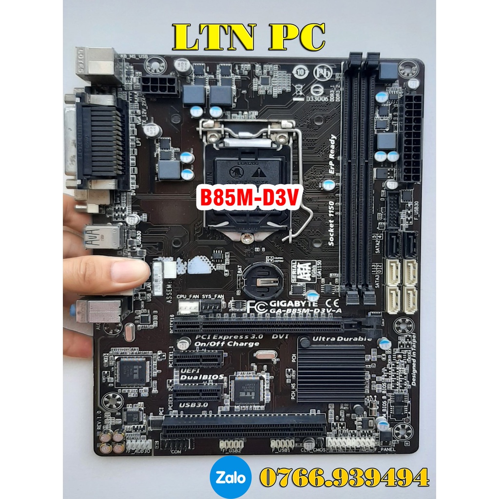 Bo Mạch Chủ, Main B85 , Socket 1150 hàng chính hãng, thanh lý tiệm nét giá rẻ