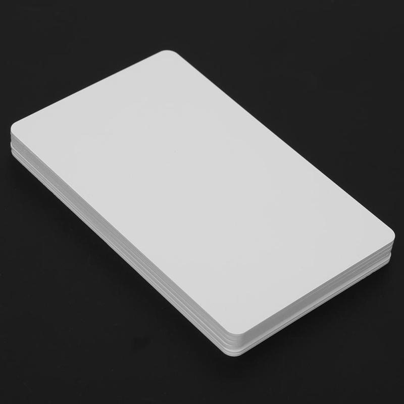 10Pcs NFC Contactless Smart White Card Tag S50 IC 13.56MHz RFID Readable Writable Access Card