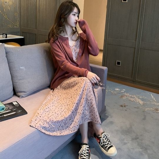 ⭐0412⭐ New loose French dress with flower skirt | BigBuy360 - bigbuy360.vn