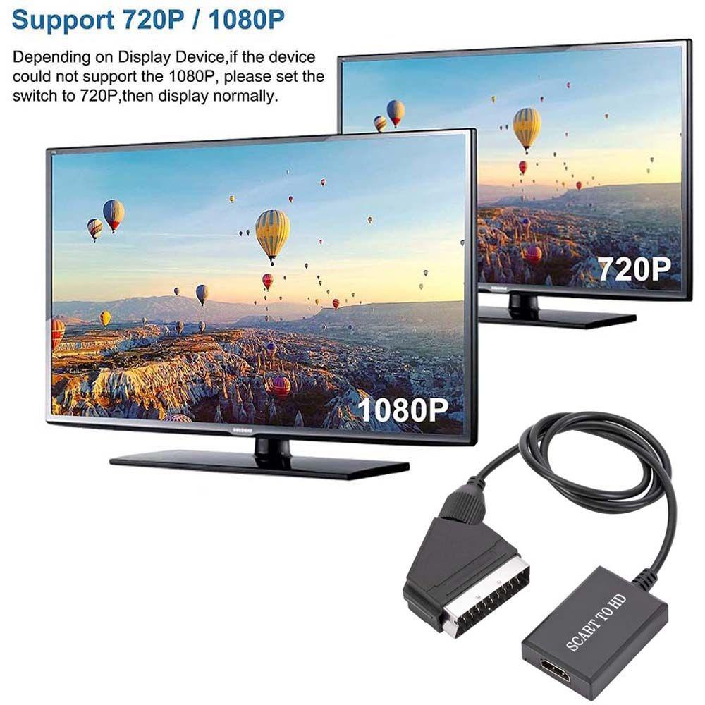 [COD] Cáp ChuyểN ĐổI SCART Sang HDMI Cho HD TV DVD