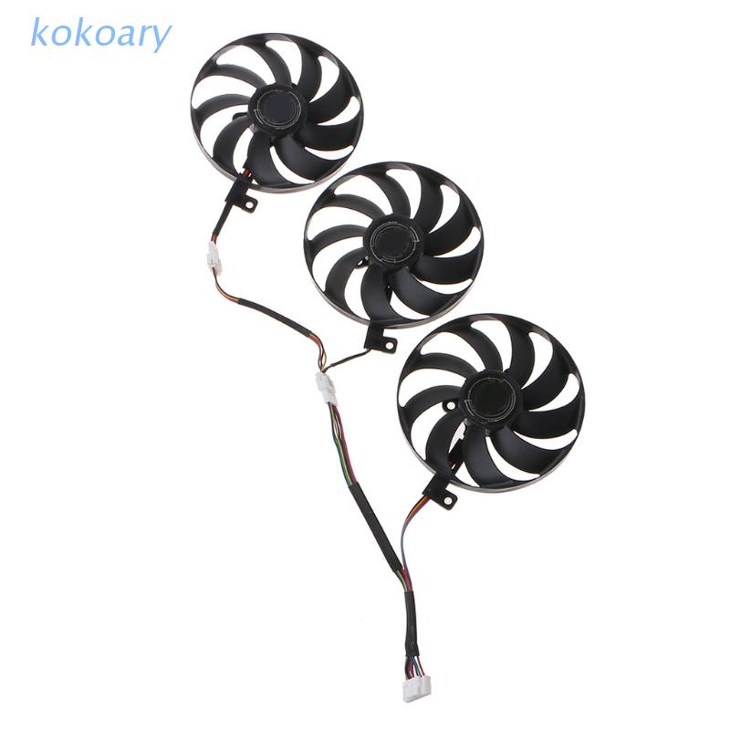 Thẻ nhớ đồ họa KOK 88MM ROG STRIX RTX 2080 2080Ti VGA T129215SU 12V