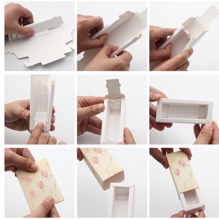 Hộp giấy đựng son dạng rút