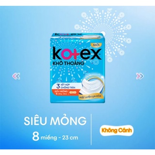 Kotex siêu mỏng cánh/không cánh