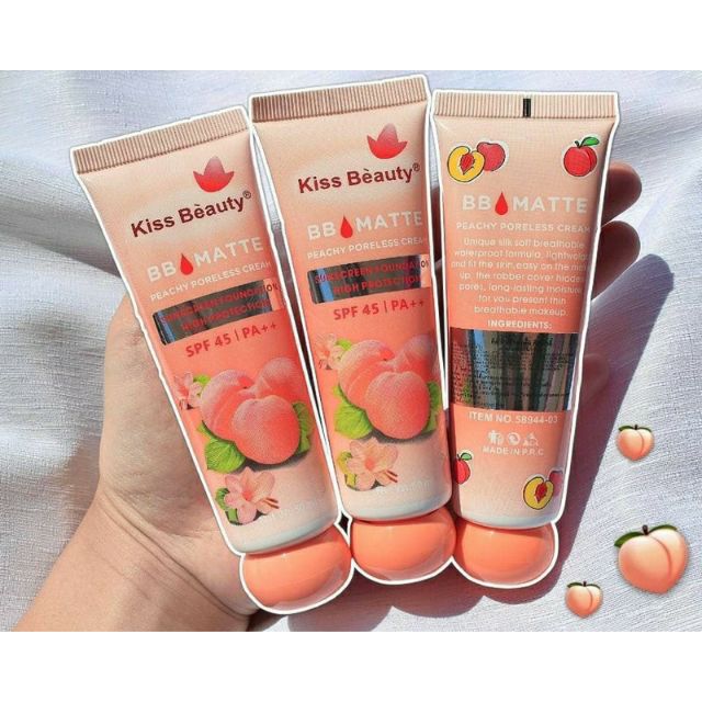 Kem nền đào  kiss beauty | BigBuy360 - bigbuy360.vn
