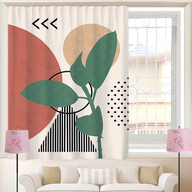 Rèm cửa sổ tự đính trang trí nội thất phòng ngủ