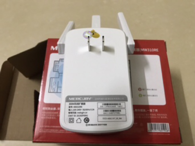 Thiết Bị Kích Sóng Wifi Mercury 3 Râu MW310RE