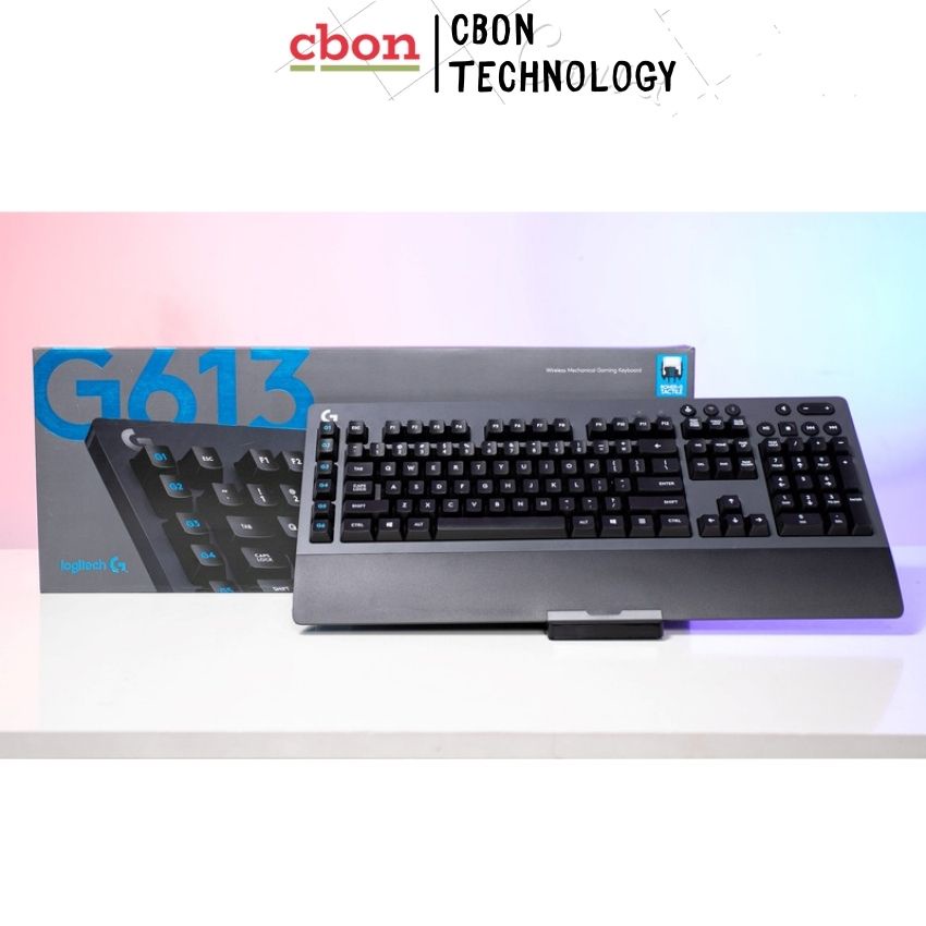 Bàn phím cơ Logitech G613 Wireless -CBon Technology- CB052 Hàng Chính Hãng Giá Tốt, Bảo Hành 24 Tháng