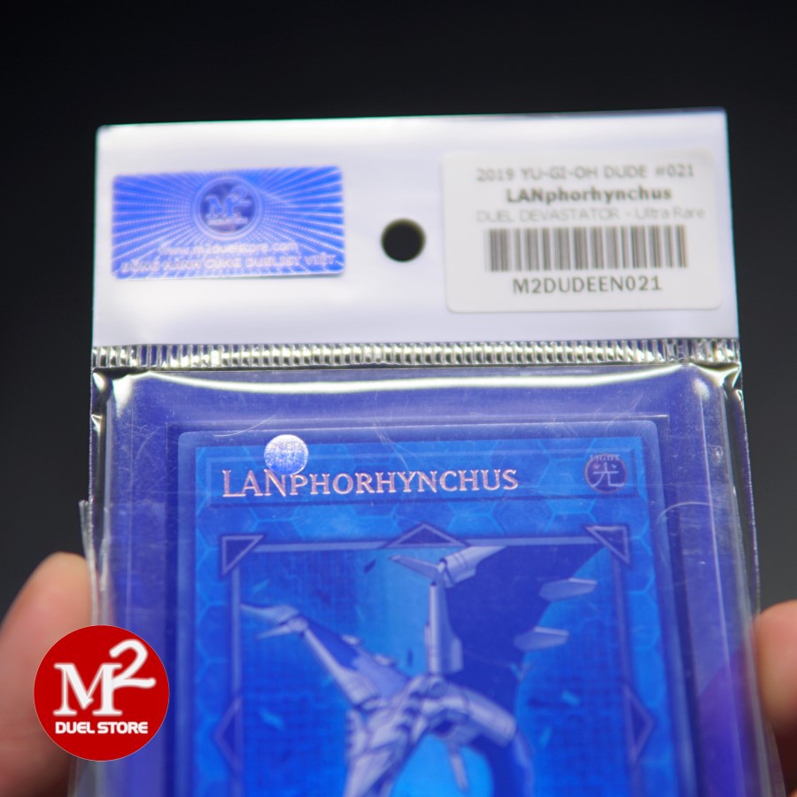 Thẻ bài yugioh DUDE-EN021LANphorhynchus - Ultra Rare -  Bảo quản M2SCCQ-LITE