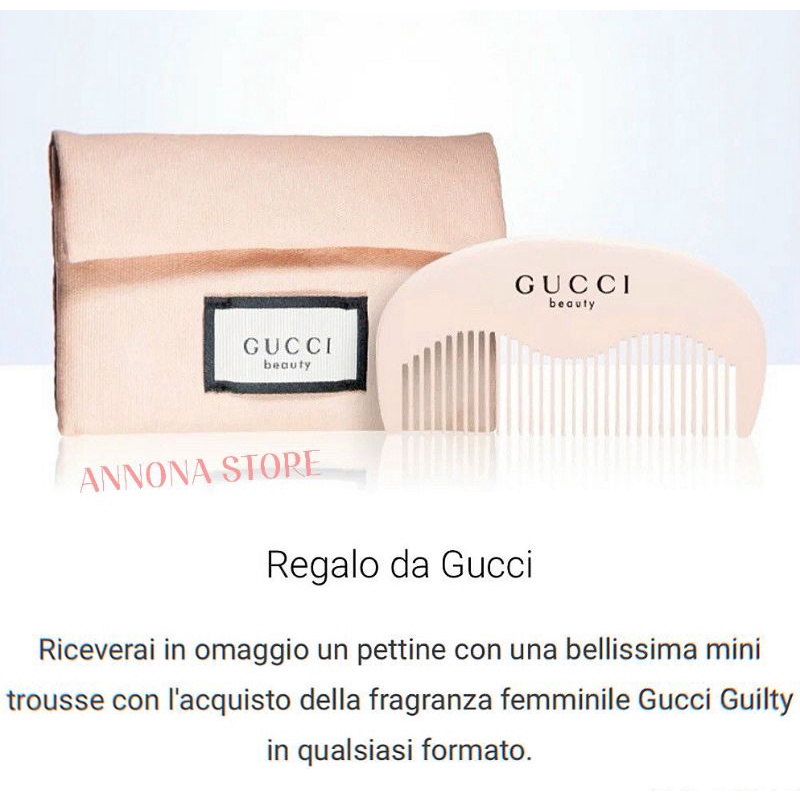 LƯỢC GỖ QUÀ TẶNG HÃNG GUCCI BEAUTY