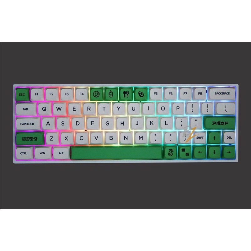 Set Keycap XDA Avocado Loại A 137 nút