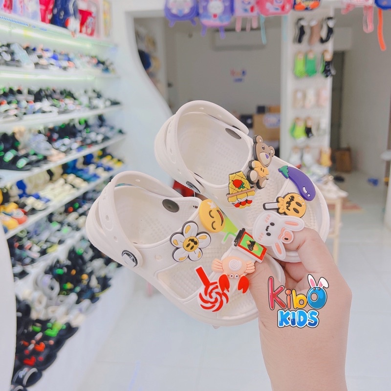 Dép Lê cho bé - Sandal quai ngang siêu mềm êm chân có chống trơn cho bé SA480