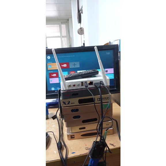 Đầu anroid tv box HT-BOX, Q9s,Telebox T8,.....CÓ VSPORT XRM BÓNG ĐÁ đã update lên android 7.1.2 1G 90%