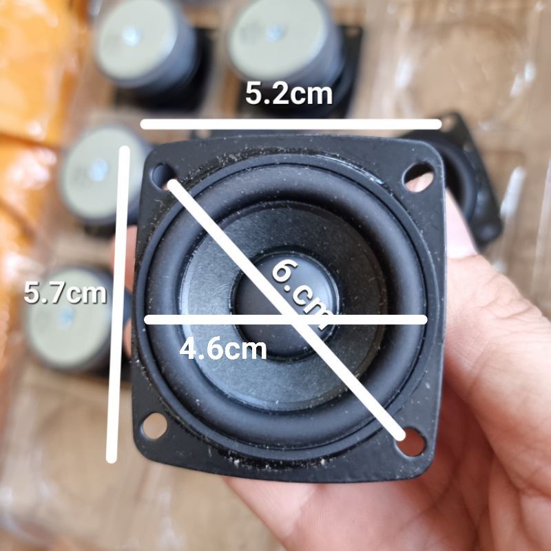 Loa toàn dải 2 inch nam châm lớn 4 ohm 15W