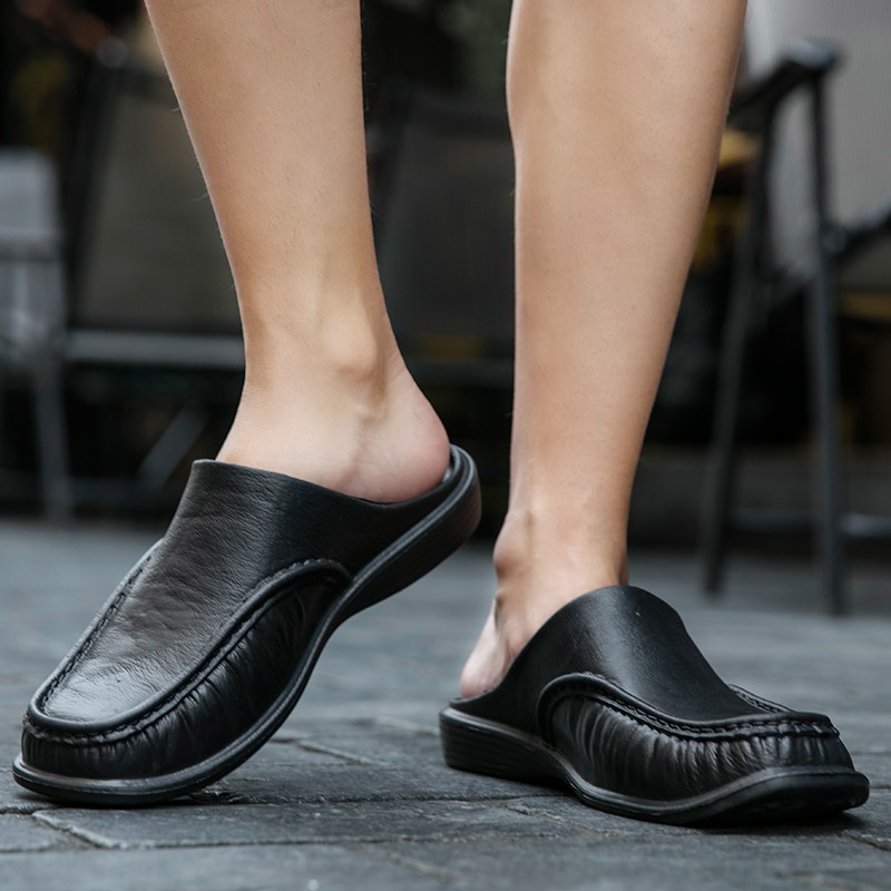 EVA Dép Nhựa Đế Bằng Thời Trang Mùa Hè Dành Cho Nam Size 40- 47