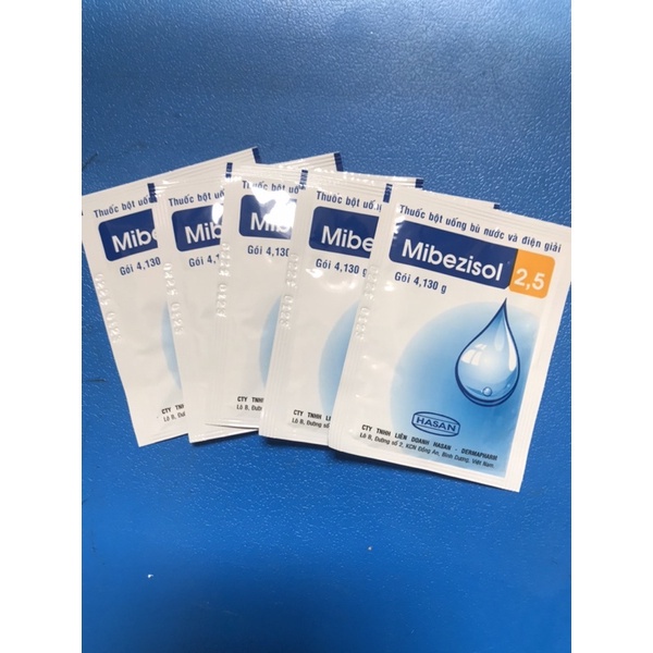 Mibezisol 2,5 olezol uống bù nước và điện giải dành cho trường hợp sốt cao  đi ngoài mất nước | Shopee Việt Nam