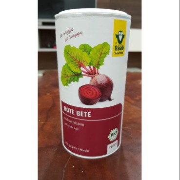 [Organic] Bột củ dền hữu cơ Raab (250g)  