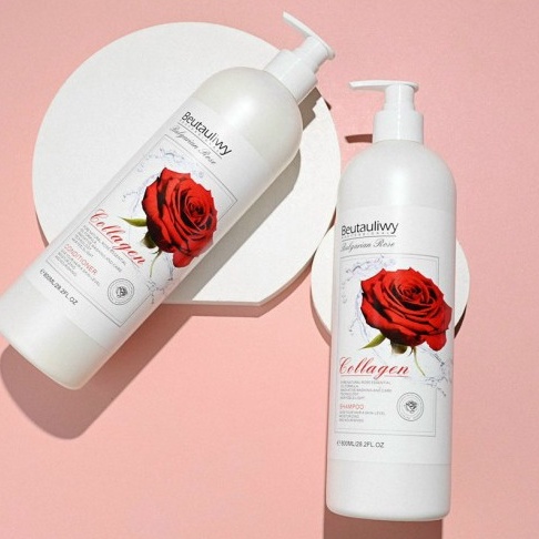 ✅DẦU XẢ SIÊU MỀM MƯỢT PHỤC HỒI BEUTAULIWY HOA HỒNG CUNG CẤP DƯỠNG CHẤT COLLAGEN CHO tóc