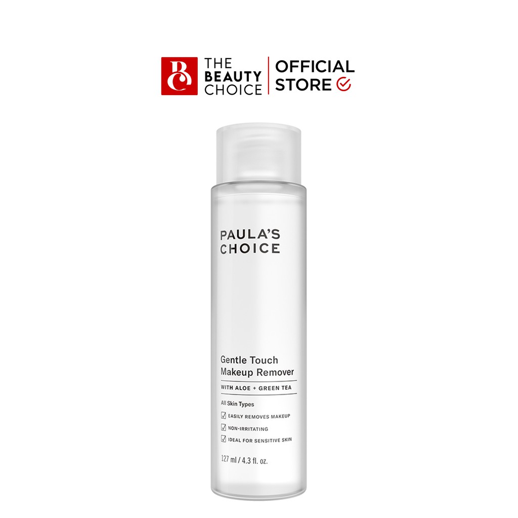 [Mã FMCGM50 - 8% đơn 250K] Nước Tẩy Trang Paula's Choice Gentle Touch Makeup Remover (127mL)