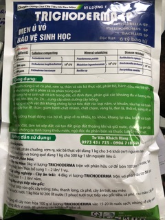 Nấm Đối Kháng TRICHODERMA SP  (10^9 bào tử)
