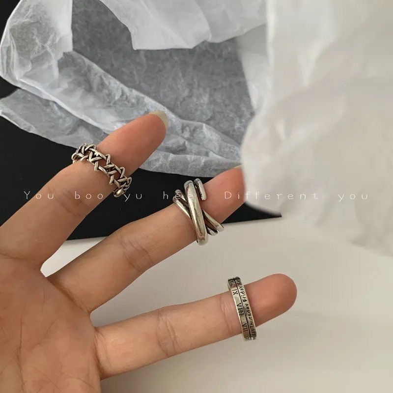 Nhẫn Mạ BạC 925 DạNg Hở Đơn GiảN