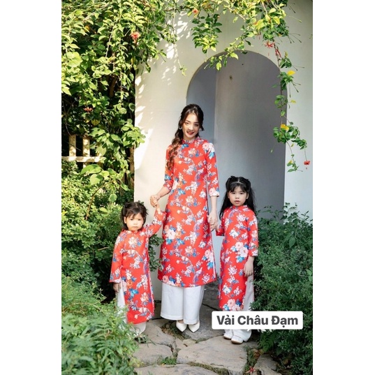 Áo kèm quần mẹ và bé gái 8-60 kg