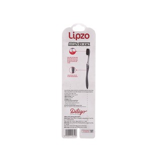 Bàn chải đánh răng Lipzo maxcare X combo 3 cây