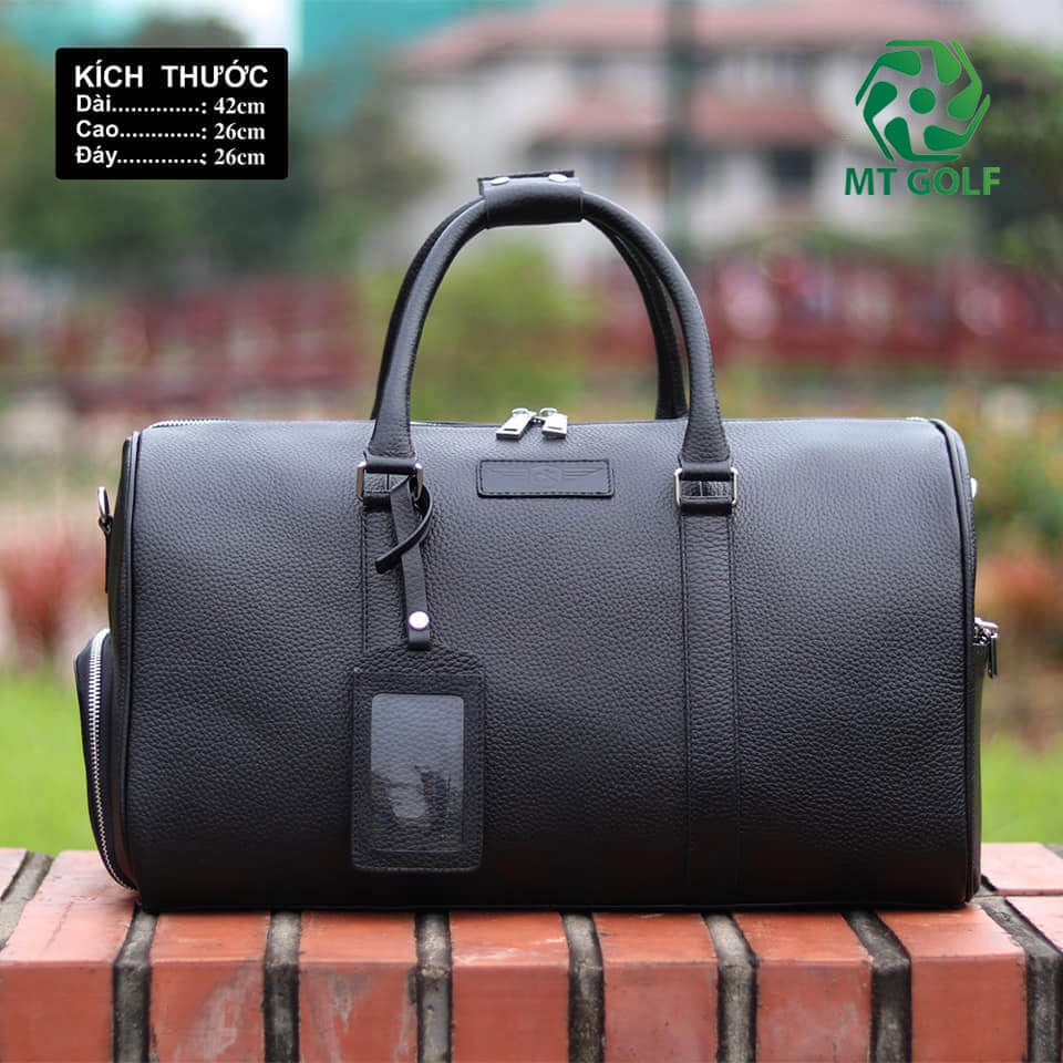 Túi đựng quần áo và giày golf bag MALDINI cao cấp da bò nhập khẩu từ Italia TD022