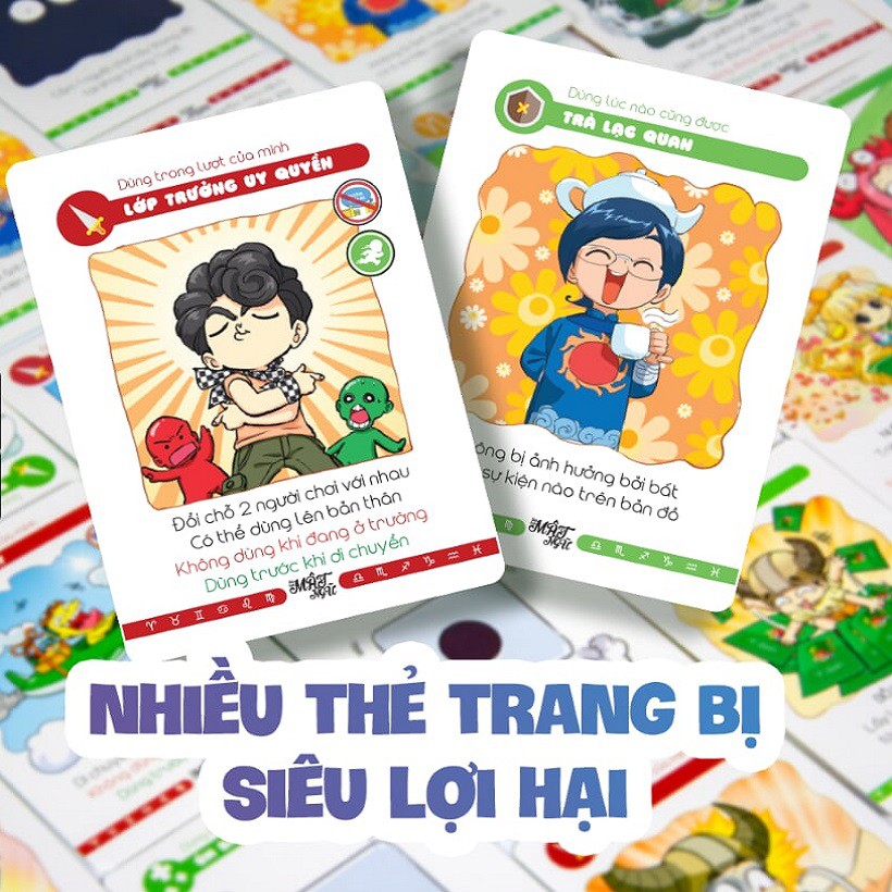 Board Game Lớp Học Mật Ngữ - Cuộc Đua Sao Chổi Và Siêu Thú Ngân Hà Về 12 Cung Hoàng Đạo