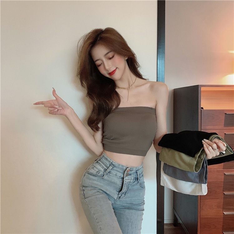 [Mã FAMARAL2 giảm 10K đơn 50K] Áo 2 Dây Quây Nữ 2in1 Gân Tăm Nâng Ngực Tôn Dáng Siêu Cấp 2D11 | BigBuy360 - bigbuy360.vn