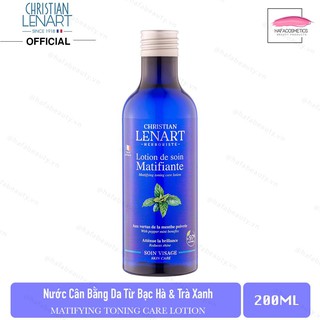 Toner Bạc Hà Và Trà Xanh Christian Lenart Lotion de soin Matifiante 200ml