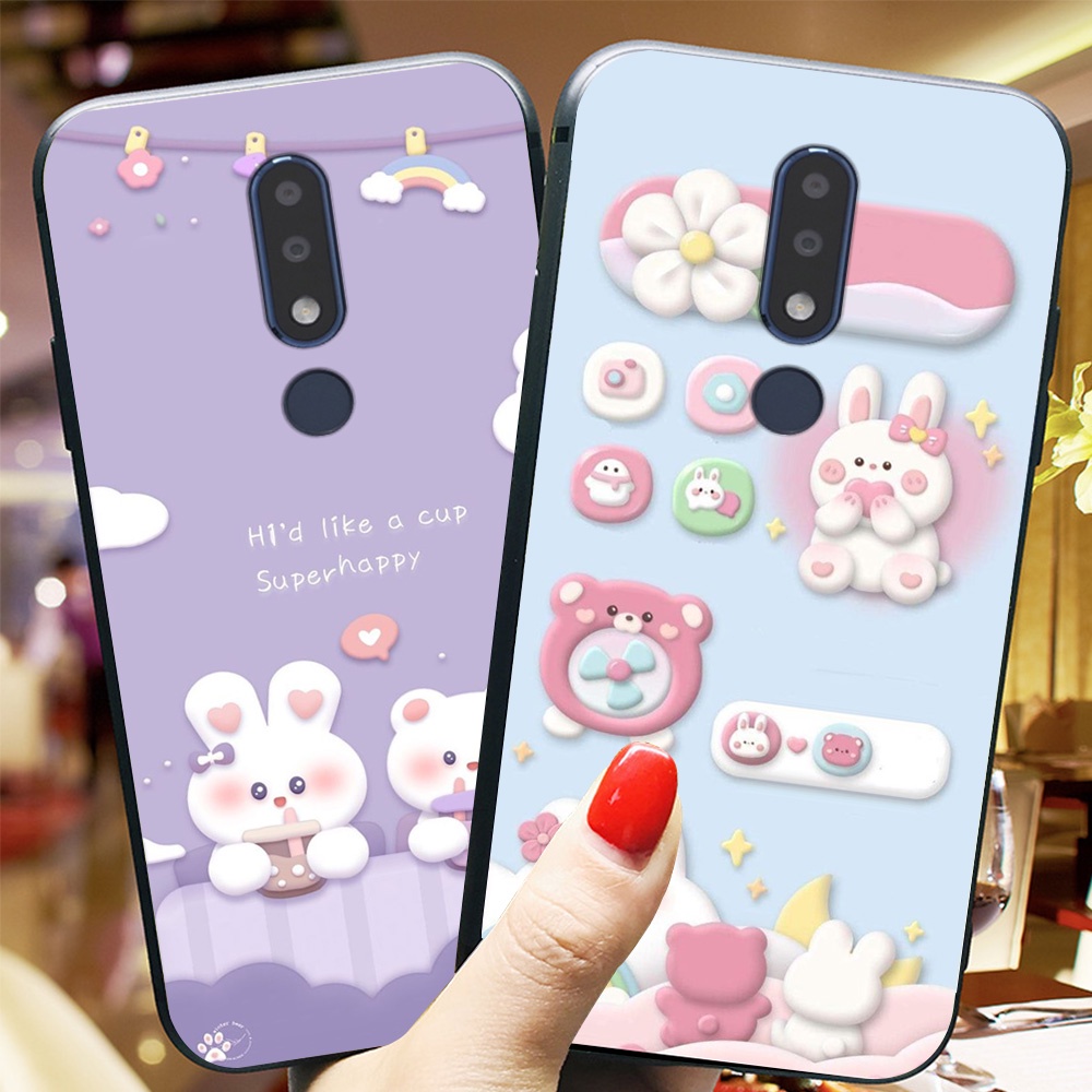 Ốp lưng điện thoại nokia x5 / x6 / nokia 5.1 plus / nokia 6.1 plus / 7.1 / 7.1 plus in hình 3d hot chen cute dễ thương