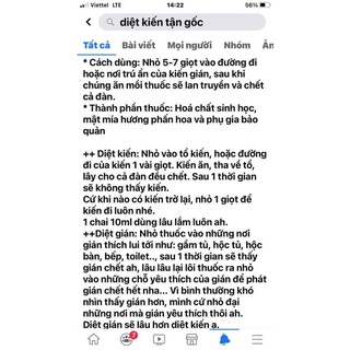 Lọ diệt kiến gián sinh học
