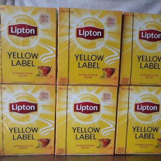 Trà Lipton Túi Lọc Nhãn Vàng hộp (100 gói x 2g)