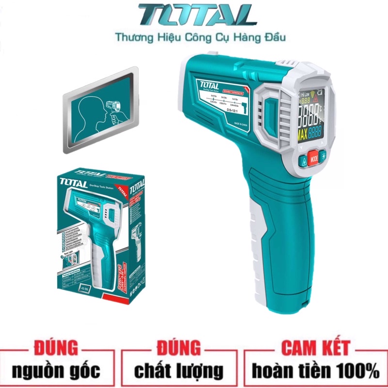 TOTAL Máy đo Nhiệt kế hồng ngoại THIT015501 /THIT0155028 / THIT0155026