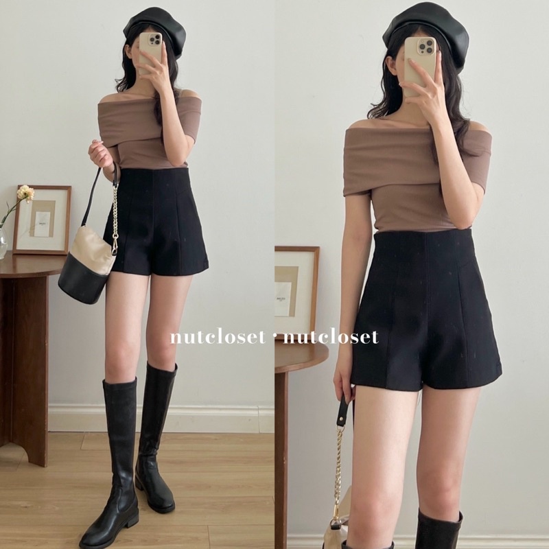 Áo thun tăm trễ vai _ A0450