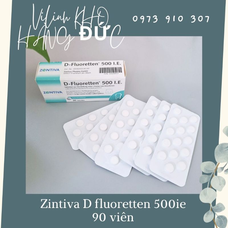 Viên uống D3 Đức Đủ Bill