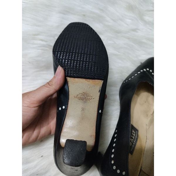 Giày da thật Bally size 36,5-37 mỏng