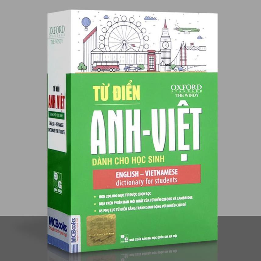 Sách - Từ điển Anh Việt dành cho học sinh (2020) [MCBOOKS]