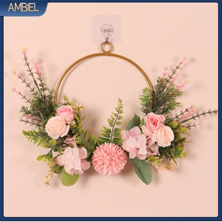 Vòng Hoa Giả Treo Tường Trang Trí Nhà Cửa / Tiệc Cưới / Giáng Sinh