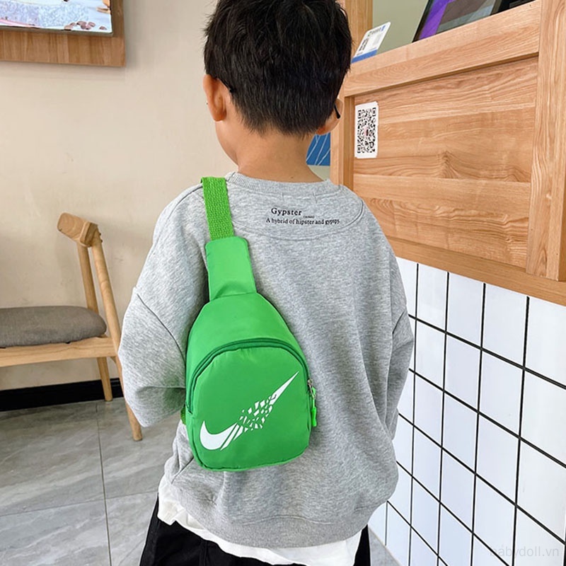 Túi Đeo Chéo Ngực Nhỏ Gọn Nhẹ In Họa Tiết Màu Sắc Phong Cách Thể Thao Thời Trang Cho Bé Trai
