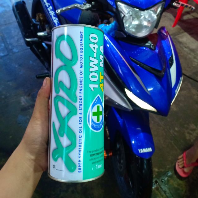 Dầu nhớt Xado Atomic Oil 10ư40 TẶNg KÈM Vệ sinh Buồng Đốt Xtream