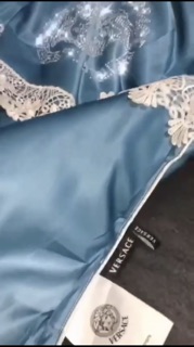 Chăn hè lụa 60s thương hiệu Versace cao cấp