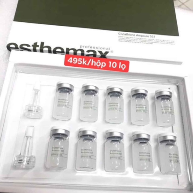 SERUM TẾ BÀO GỐC TRUYỀN TRẮNG ESTHEMAX [ 1 HỘP ]