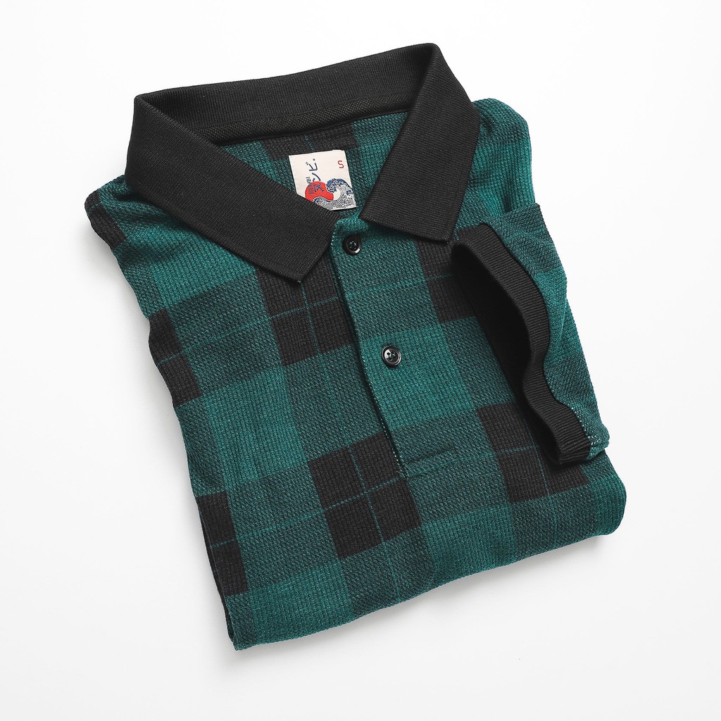 Áo Thun Polo Nam Có Cổ Kẻ Caro Xin Xanh Đen Tay Ngắn Vải Cotton Len Cap Cấp NUMBI PL002554 SOMEHOW | BigBuy360 - bigbuy360.vn