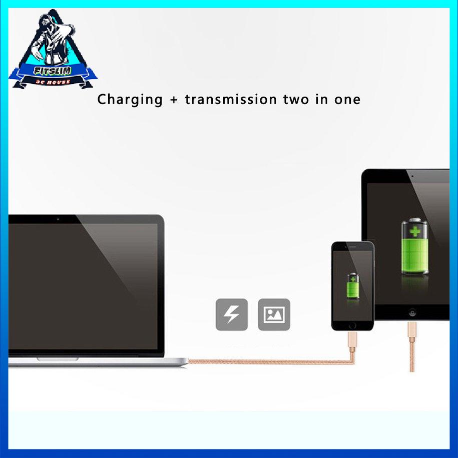 Cáp USB cho điện thoại di động iPhone 6x8x 2M Bộ sạc nhanh Dây dữ liệu USB