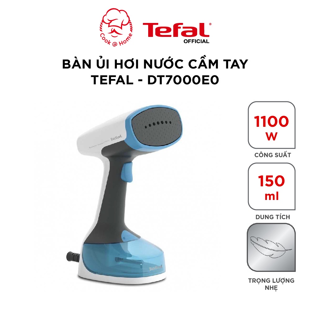 Bàn ủi hơi nước cầm tay Tefal DT7000E0 - Hàng chính hãng