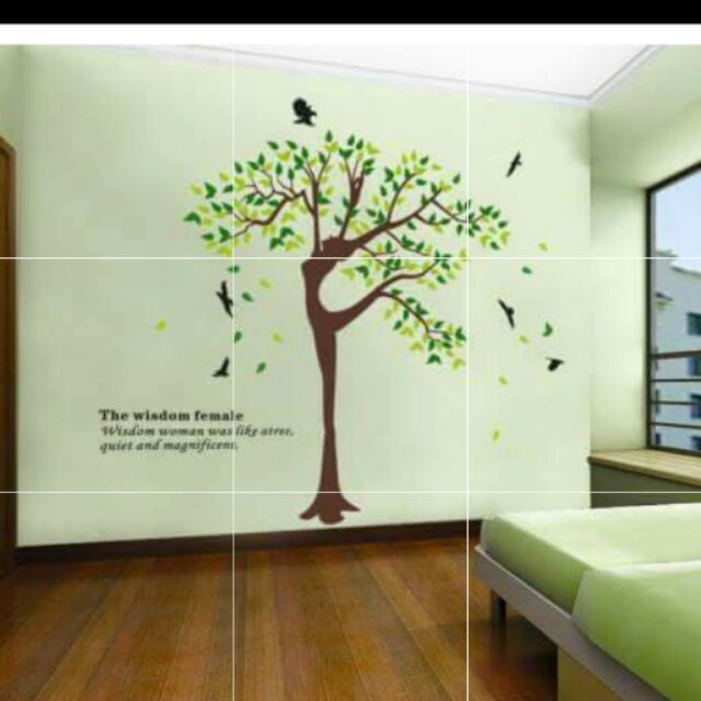 Decal Cây hi vọng