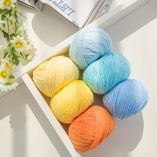 Cuộn Len Sợi Mềm Dùng Đan Móc